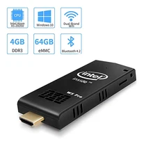 T5 мини ПК палка Intel Z8350 Windows 10 карманная компьютерная палка 4 Гб 64 Гб 4 к HD двойной WiFi USB3.0 Bluetooth 4,2 miracast медиаплеер