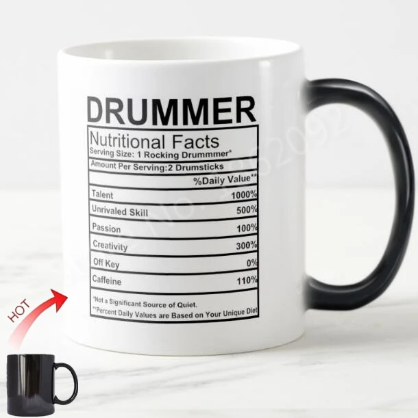 Drummer Funny High Quality Ceramic Coffee Tea Mug Keep Calm and Play Drums