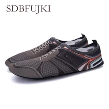 2019 Men Woman Beach Summer Outdoor Wading Shoes Slipper On Surf Quick Dry Aqua Shoes Size 35-46 Unisex Sneakers Swimming Shoes 2018 women beach summer sandals outdoor wading shoes swimming slipper on surf quick drying shoes skin sock striped water
