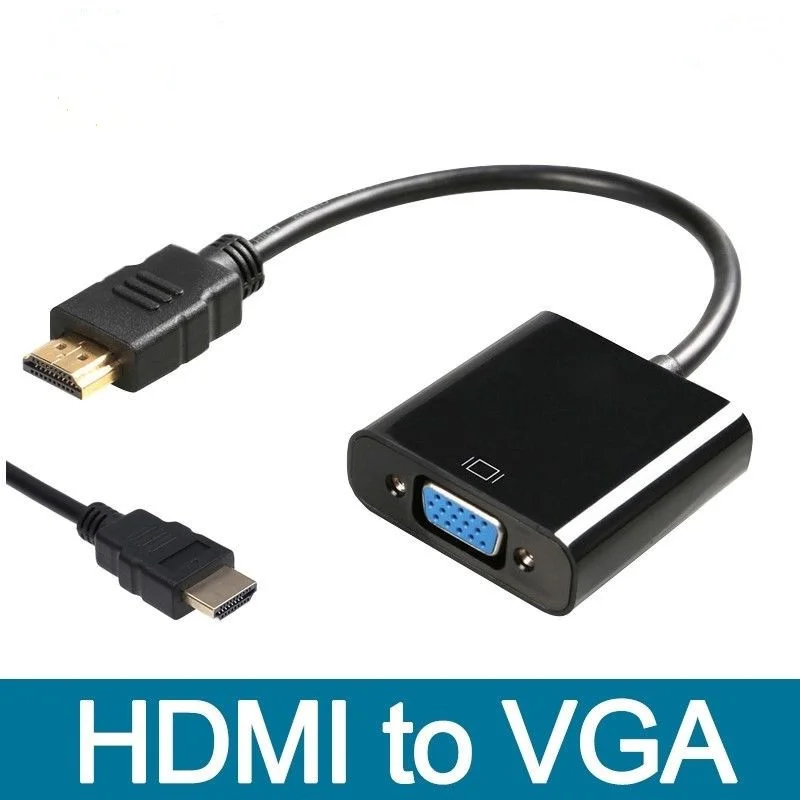 1080 P Переходник Hdmi Vga для мужчин и женщин Hdmi2vga ПК ноутбука PS3 HD HDTV HDMI DVD Кабельный