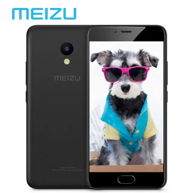 Оригинальный Meizu M5 Мобильного Телефона 2 ГБ 16 ГБ MT6750 MTK Окта основные 5.2 "1280x720 13.0MP Камера Сотовой Отпечатков Пальцев Dual SIM M611A