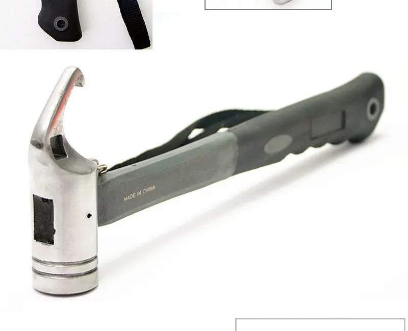 KALAIDUN многофункциональный молоток аварийно-спасательный молоток для ногтей ручные инструменты для деревообработки Аксессуары Инструмент