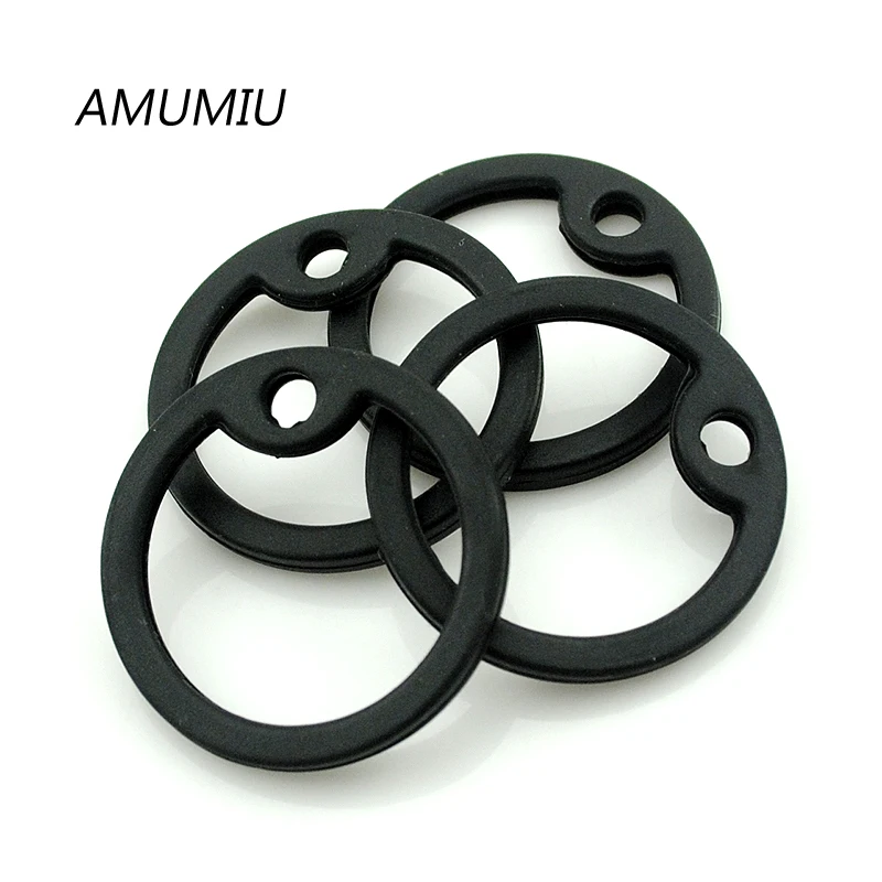 AMUMIU(10 шт.) резиновый глушитель для собак на 5 см* 2,7 см, ювелирные изделия и компоненты KPJ001