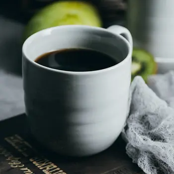 

Driankwaer Household ceramic mug cup creative simple European style coffee cup milk cup Free shipping