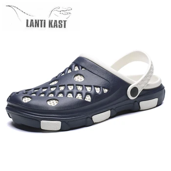 

Water Shoes Aqua Shoes For Men Beach Sandals Hollow Out Casual Breathable Clogs Slippers Flats Sea Shoes zapatillas hombre