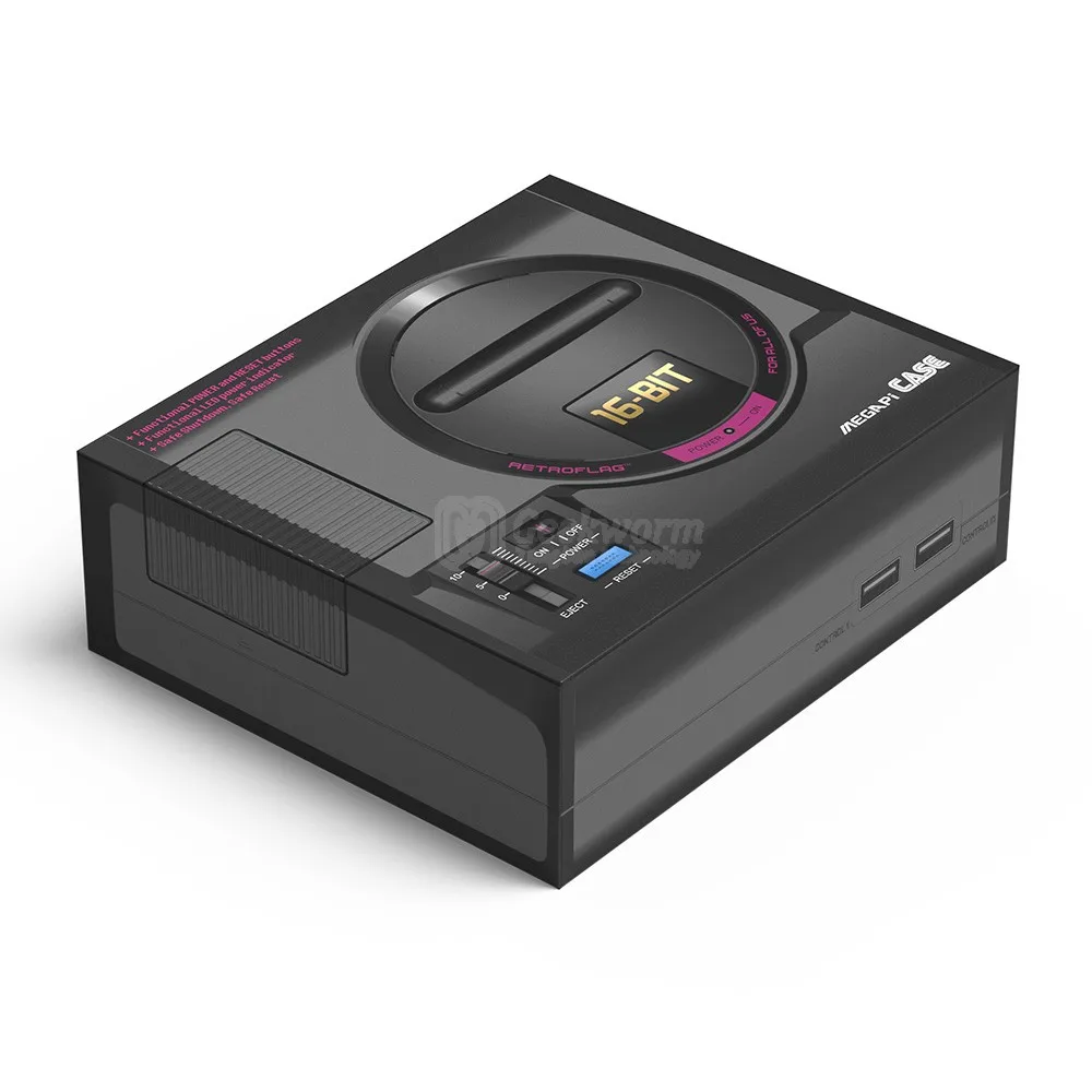 MEGAPi Case Retroflag Retropie MD Raspberry Pi игровая консоль + USB проводной геймпад игровой
