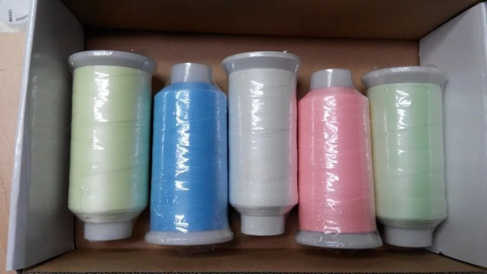 2500 yards 5 colors