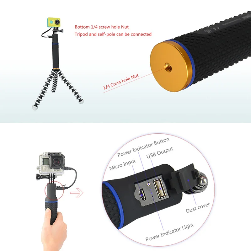 Аккумулятор для Xiaomi yi SJCAM EKEN SONY GoPro Hero 8 7 6 4 3 +|Чехлы экшн-камер| |