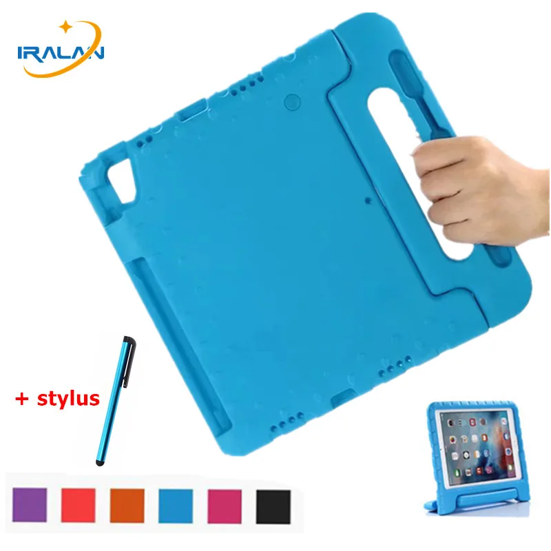 Детский чехол-подставка с ручкой для ipad pro 12,9 EVA Foam ударопрочный чехол для Apple ipad pro 12,9 дюймов со слотом для ручки+ стилус