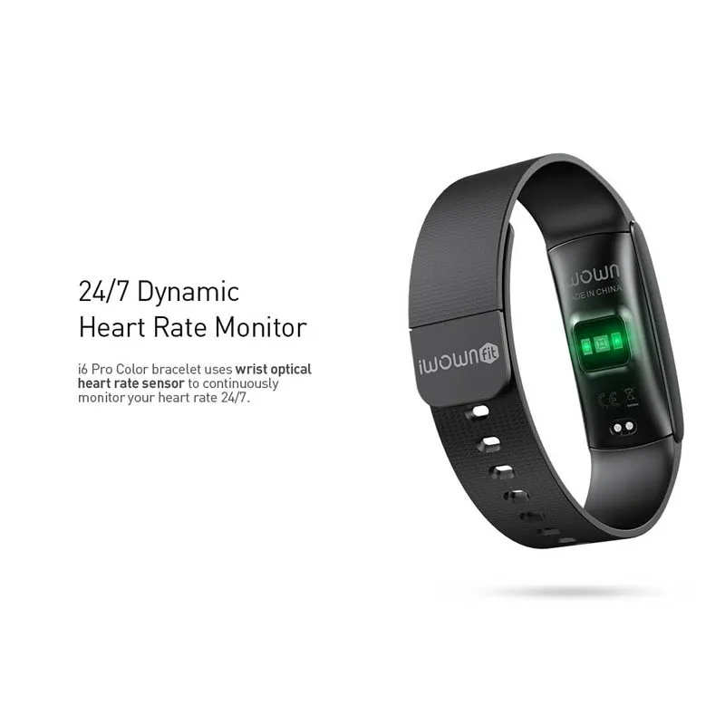 Новый Iwownfit I6 PRO C смарт браслет монитор сердечного ритма IP67 Водонепроницаемый