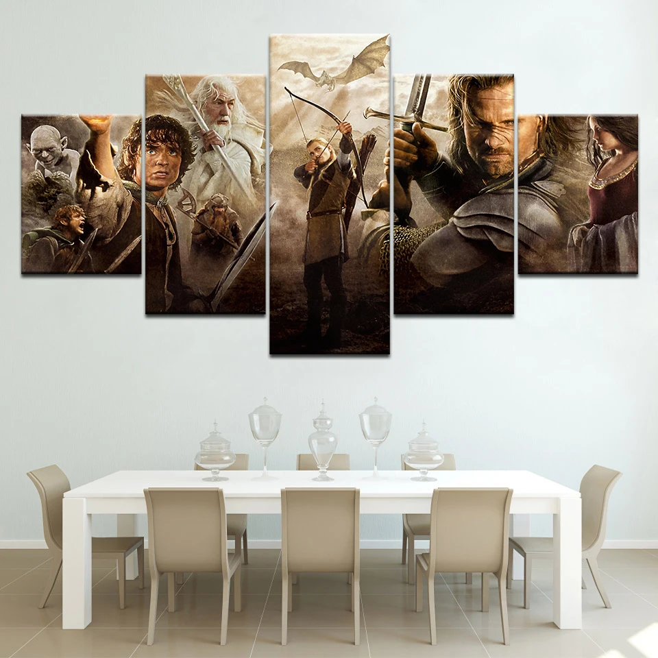 Buy 5 Panels Modular Lord Of The Rings Movie