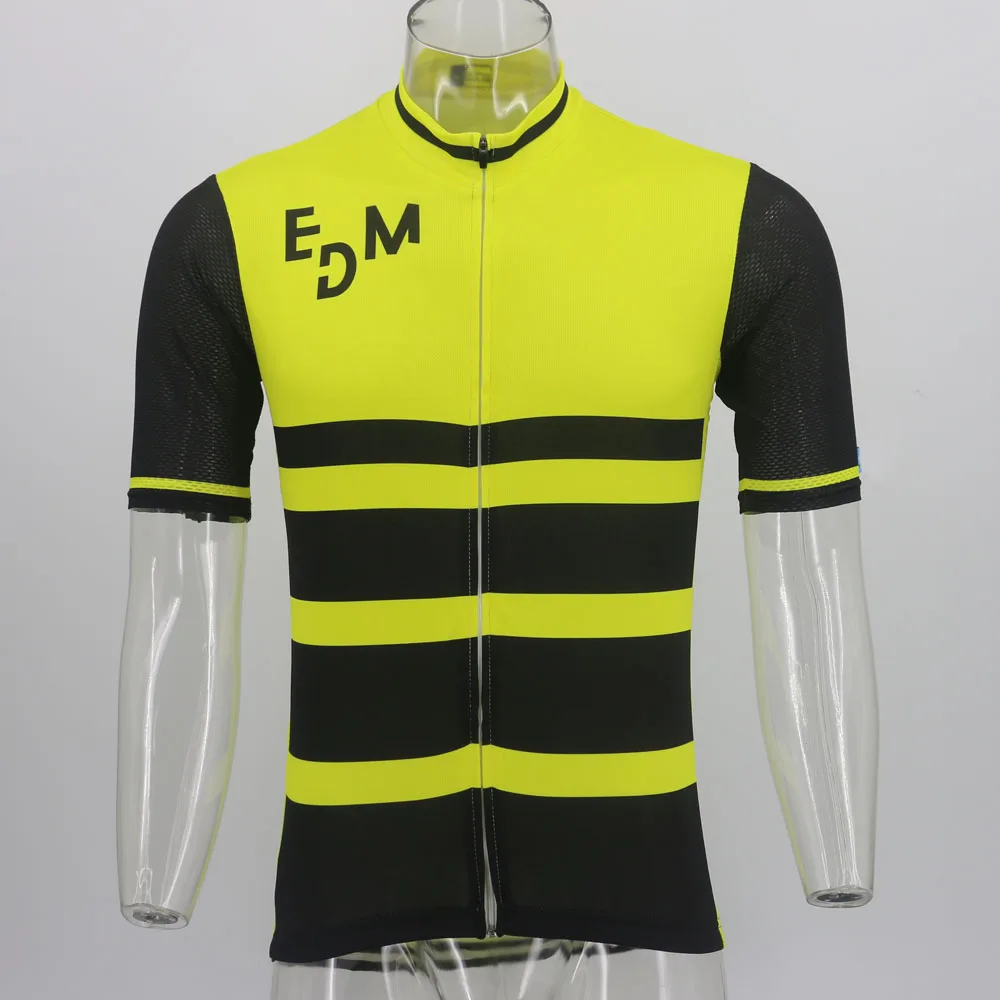 Классический Велоспорт Джерси ropa ciclismo Летние виды спорта на открытом воздухе велосипед одежда Джерси Мужчины с коротким рукавом в стиле ретро велосипедная одежда - Цвет: men