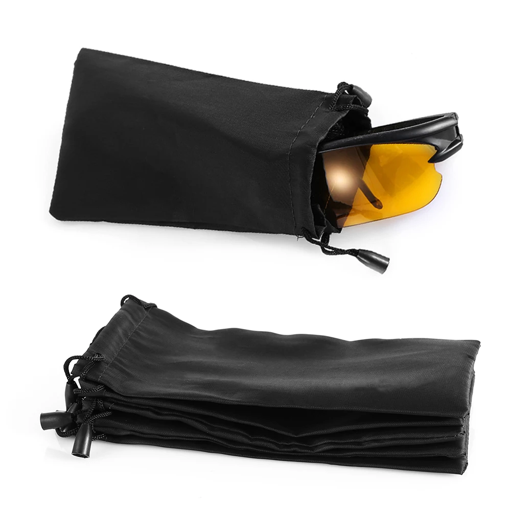 1/5/10Pcs High Quality Cloth Soft Microfiber Carry Glasses Pouch Unisex