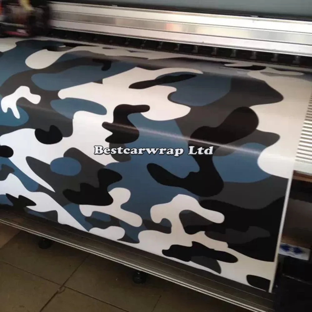 Arctic blue white  Camouflage- camo wrap car wrapping (3)