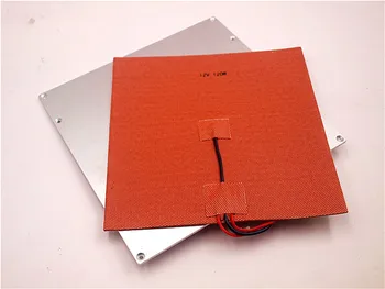 

Funssor 3D Printer V2 Aluminum Heated Bed Build Plate 12V 120W/24 200W silicone Heaterwith Thermistor Kit for Reprap Prusa