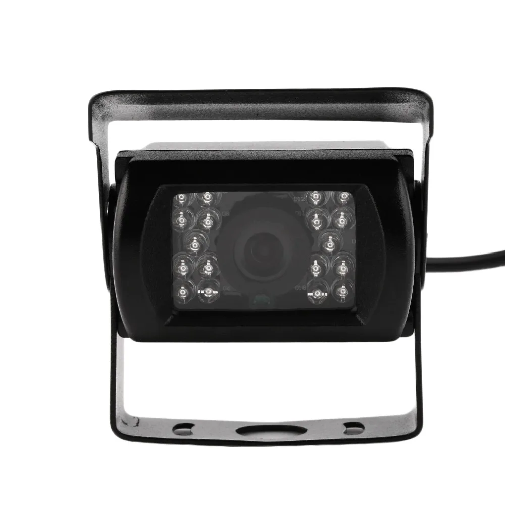HD CCD Автомобильная камера заднего вида обратная резервная камера заднего вида Парковка 120 градусов 18 ИК ночного видения водостойкая