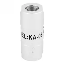 1 шт. обратный клапан прочный цинковый сплав односторонний обратный клапан KA-08 управления воздушным направлением G1/4in пневматический водяной клапан