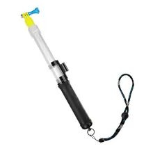 Transparent Floating Extension Pole Selfie Stick Float Floaty Monopod With Remote Clip For GoPro 4 3+ 3 SJ4000 Action Camera