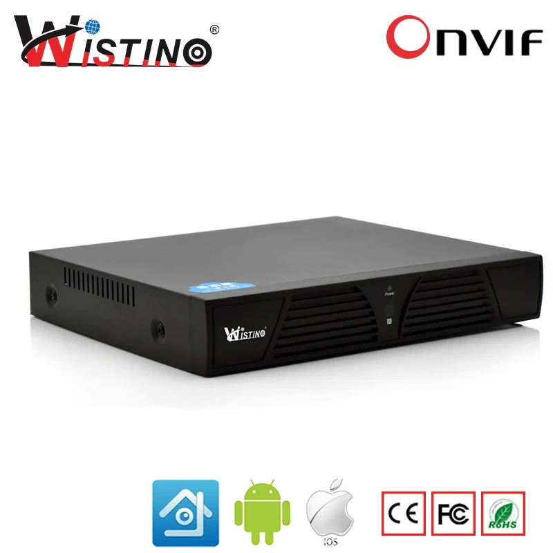 Видеорегистратор Wistino HD 1080P NVR 8 каналов 16 сетевой видеорегистратор H.265 HDMI VGA видео