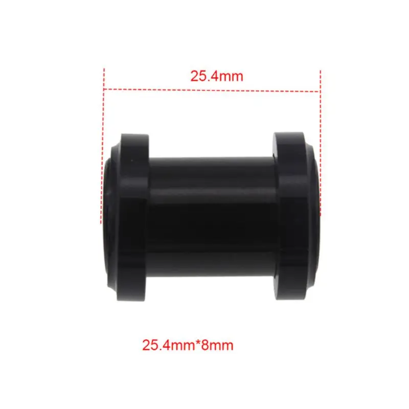 Aluminum alloy Mountain Bike Soft Tail Frame Rear Shock Absorber Turning Point Modification Accessories Shaft Bushing - Цвет: 25