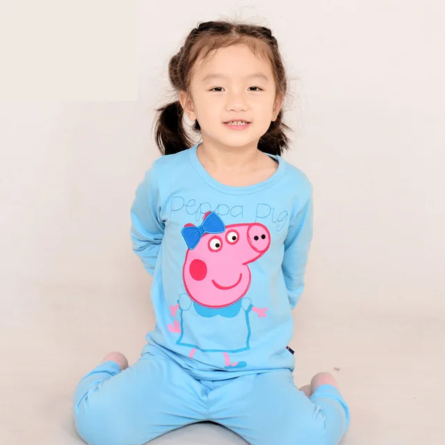 Autumn-brand-pink-pig-girls-boys-pajamas-kids-clothes-sets-2-7Y-Pyjamas-cartoon-baby-sleepwear.jpg_640x640 (1)