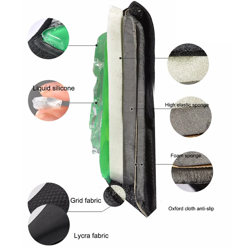 Bicycle Saddle Cover Liquid Silicon Gels Comfortable Bike Seat Mat Cycling Breathable Soft Cushion For MTB Road Bicycle SW0015 (9)