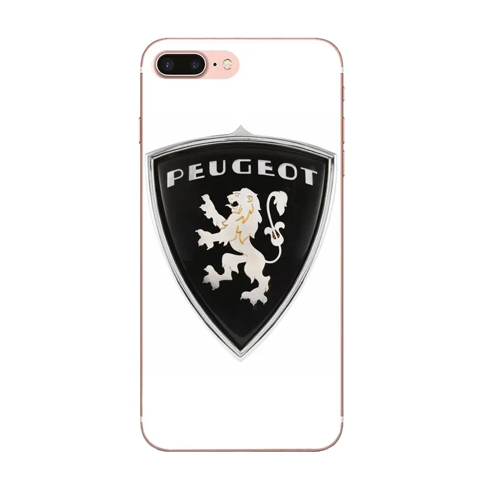 Чехол из ТПУ для мобильного телефона Peugeot с логотипом автомобиля Huawei Honor Mate 7 7A 8 9 10