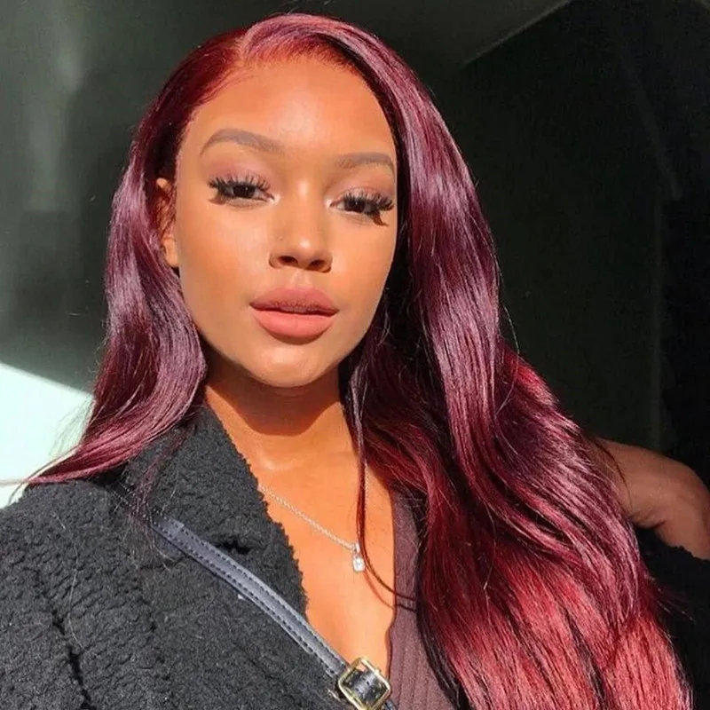 red hair wig for black women 3
