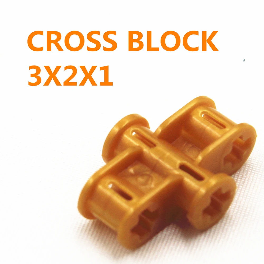 Building Blocks MOC Technic Parts 10pcs CROSS BLOCK 3X2X1 compatible with lego bricks for kids boys toy