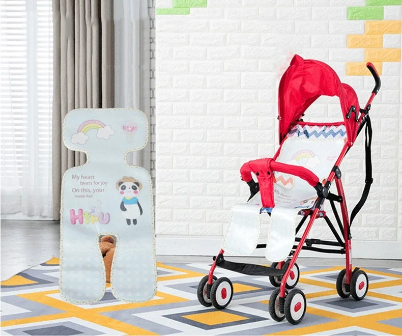 Матрасик в коляску новорожденный удобный летний настил на коляску подушка для сиденья Детские коляски/багги/автомобильные детские коляски