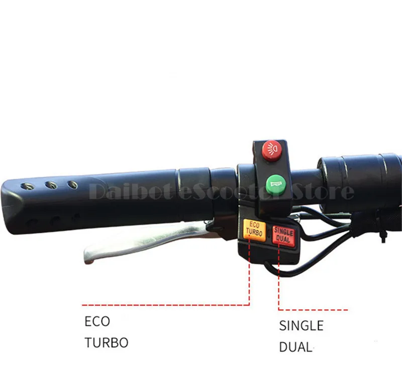 Daibot Kick Scooter For Adults Two Wheel Electric Scooters Double Drive 2400W Four Suspension Powerful Electric Bike 60V         (29)