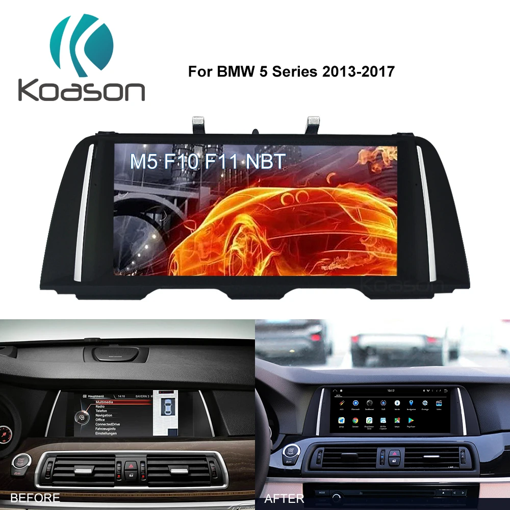 

Viechle Android 8.1 10.25" IPS Screen Car GPS Navigation BT WIFI Stereo Multimedia Player For BMW 5 Series F10 F11 2010-2017