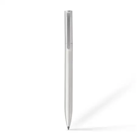 Xiao mi jia металлические ручки PREMEC гладкие швейцарские Сменные ручки 0,5 мм ручки для подписи mi ручки из алюминиевого металлического сплава - Цвет: Silver Metal Pen