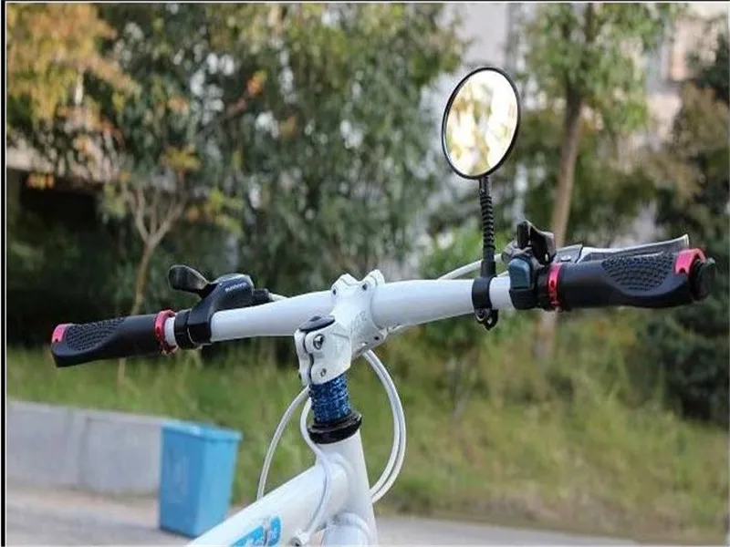 Велосипедное Зеркало заднего вида, качественное Велосипедное руль, гибкое заднее зеркало заднего вида, Велосипедное Зеркало заднего вида Specchietto retrovisore