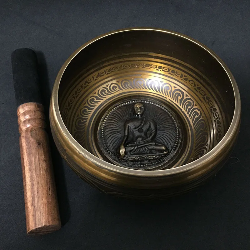 Nepal Chakra Meditation Singing Bowl Religion Belif Buddhism Brass