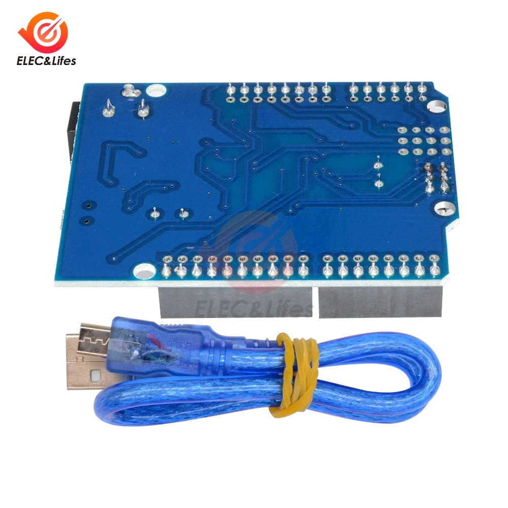 Микроконтроллер Micro USB UNO R3 ATmega328P CH340G CH340 ATMEGA328P-AU для Arduino UNO R3 DIY с usb-кабелем Замена ATmega16U2