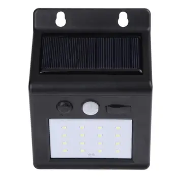 

16LEDs Solar Power Sensor Light USB Charging Garden Yard Wall Lamp