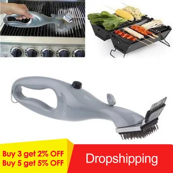 

Barbecue Stainless Steel BBQ Cleaning Brush Churrasco Outdoor Grill Cleaner with Power of Steam bbq accessories Cooking Tools