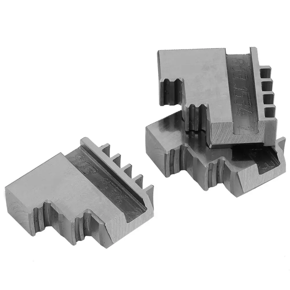 Heitune 3pcs/Pair K11-80 Outside Jaw Chuck Self-Centering Metal Lathe Chuck Jaws Metal Processing Tool Heitune 3pcs/Pair K11-80 Outside Jaw Chuck Self-Centering Metal Lathe Chuck Jaws Metal Processing Tool