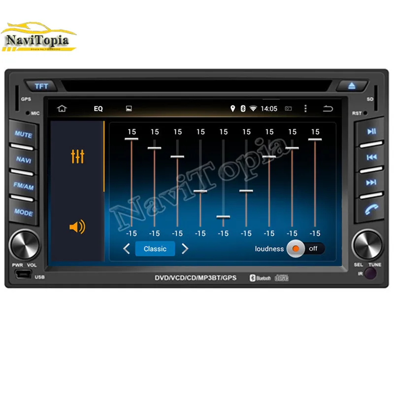 Discount NAVITOPIA 6.2Inch 4G RAM 32G ROM Octa Core Android 9.0 Car DVD GPS for Dodge Brisa 2002-2012 for Hyundai Matrix 2001-2010 4