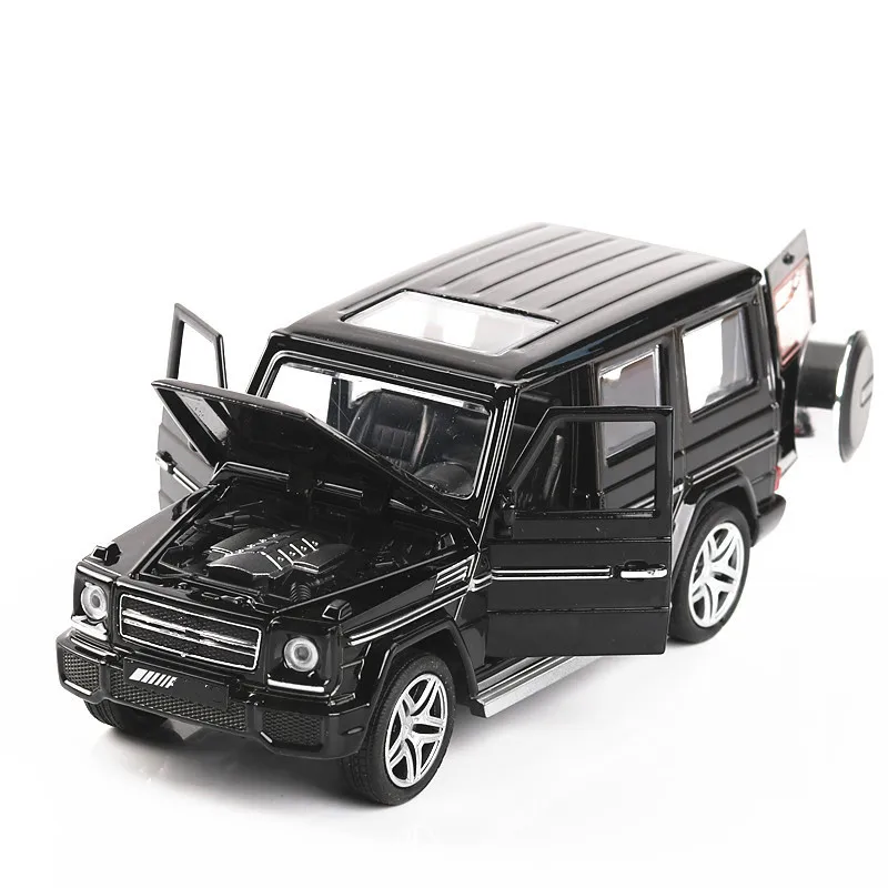 

For Mercedes-Benz G65 AMG Model Car Toy Alloy Pull Back Simulation Car Model Diecast Off-road Vehicle Model Toys for Children