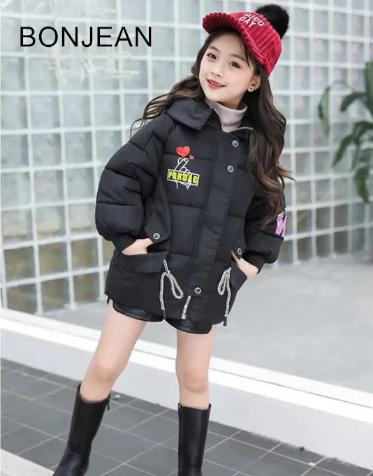 

2018 Children's down jacket winter new small children's Korean version fashionable coat warm tide clothing ntpl44