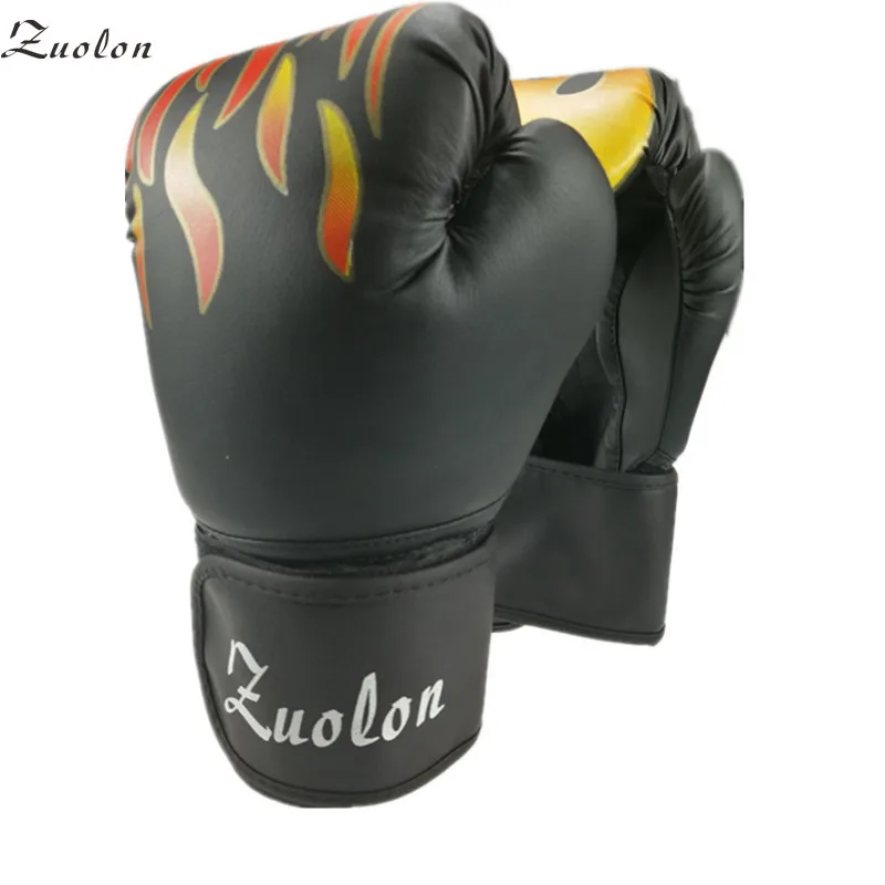 Male Female PU Leather Man Boxing Glove Mma Sanda Kung Fu Fighting