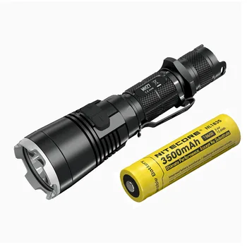 Online Rechargeable Flashlight NITECORE MH27 Max.1000LM Beam Distance 462meter Multitask Torch Tactical Light + 18650 3500mAh Battery