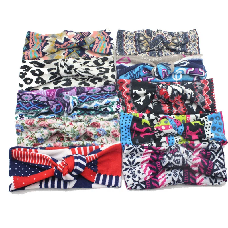 

2016 best deal Candy color head wrap hair tie Baby Unisex Knot Cross Headband Baby Hair Accessories diademas pelo #