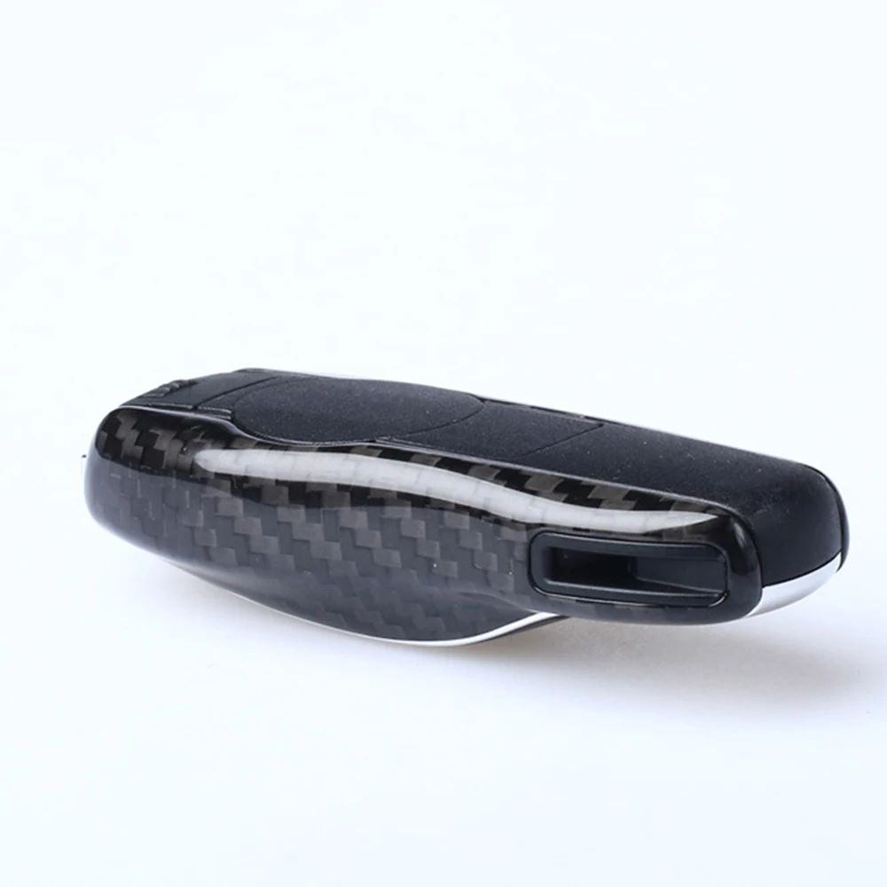Углеродного волокна Дело Key Holder В виде ракушки сумка для Porsche Cayman 911 918 Cayenne Macan Panamera Boxter Чехлы для автомобиля Авто Интимные аксессуары