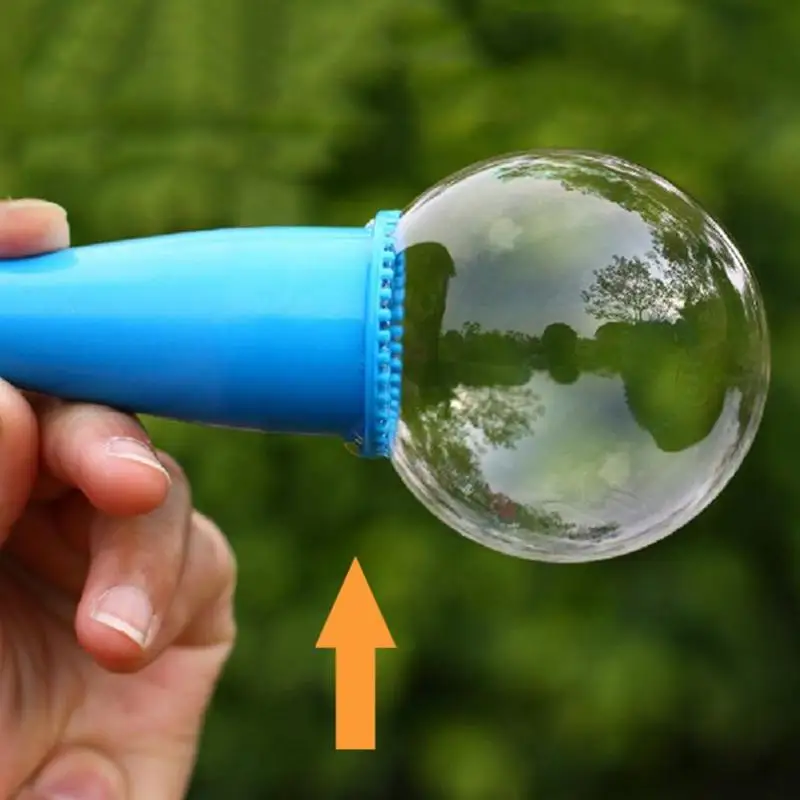 1PC Plastic Magic Palm Bubble Bounce Toy Elastic Bubble Blowing Gloves 