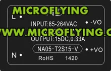 5pcshot AC-DC Импульсные блоки питания модуля 220 В переключатель 15v5w na05-t2s15-v Крохотные Размеры подлинным заработать популярность