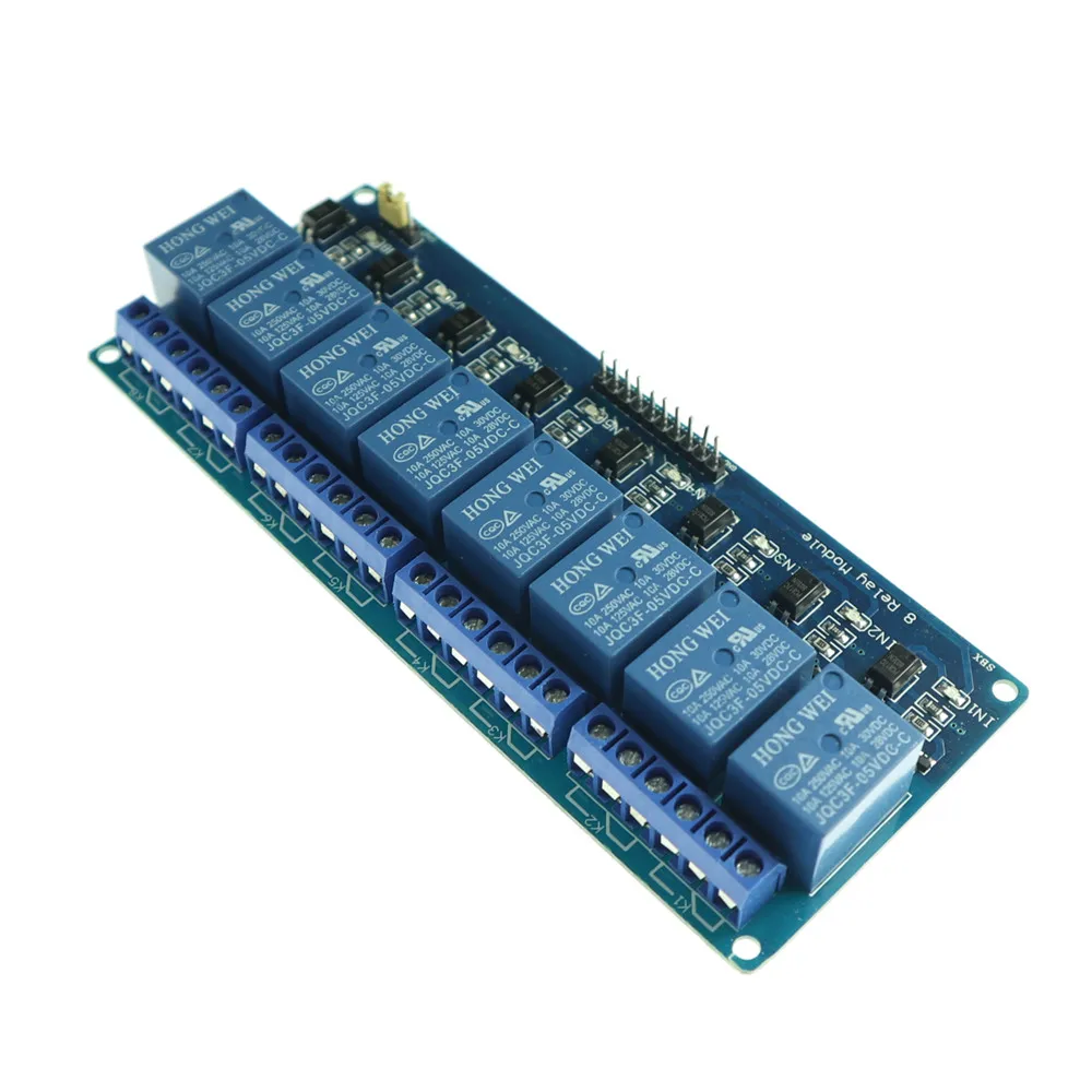 

1pcs KJ362 5V 8 Channel Relay Module Board for Arduino PIC AVR MCU DSP ARM Electronic