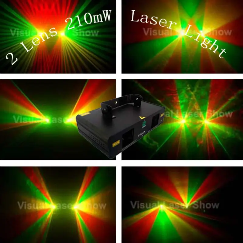 

High Quality 300mw Red Green Yellow Double DMX Laser Stage Lighting Scanner